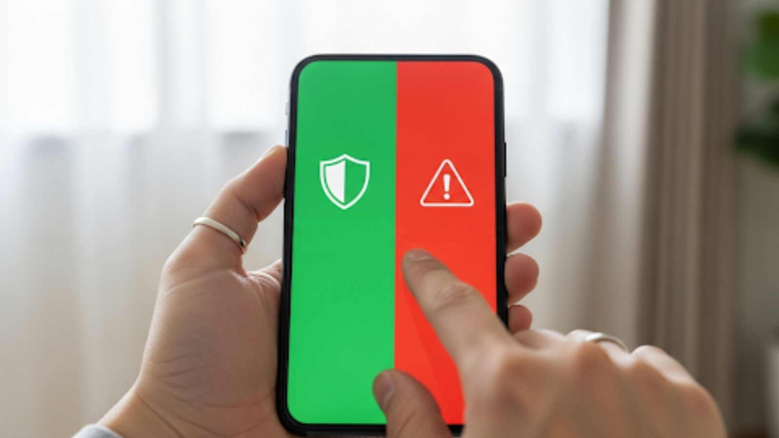 スマホ副業で月2万円を安全に稼ぐための知識と危険性について対比したサムネイル画像